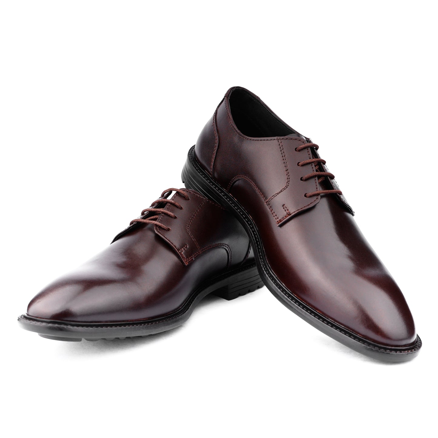 Handmade Premium Italian Leather Derby Shoes For Men (Size-UK-9)