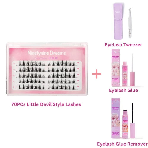 70PCs Little Devil Style Lashes