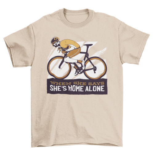 Cyclist Quote T-shirt