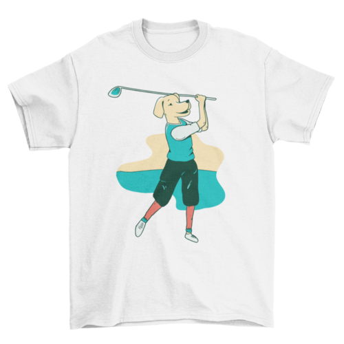 Golf Dog T-shirt