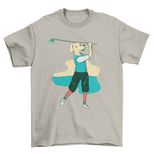 Golf Dog T-shirt