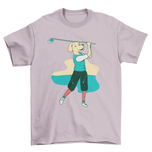 Golf Dog T-shirt
