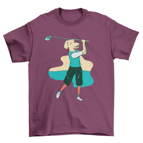 Golf Dog T-shirt
