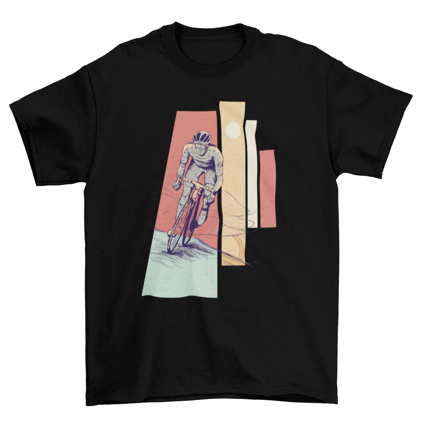 Male cyclist t-shirt