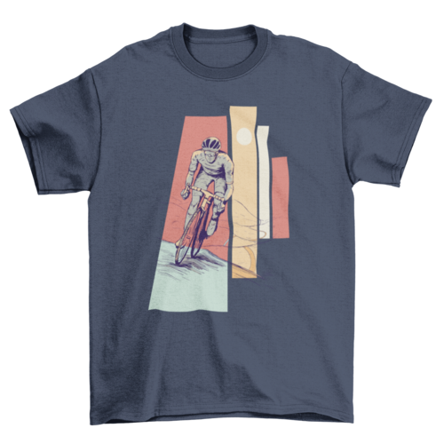 Male cyclist t-shirt