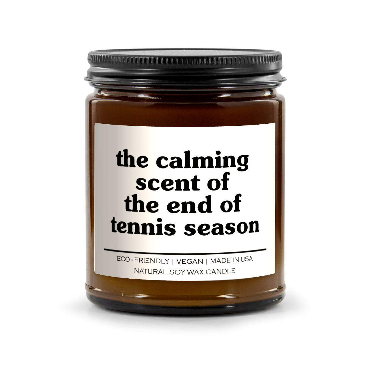 The Calming Scent Of The End Of Tennis Season Candle