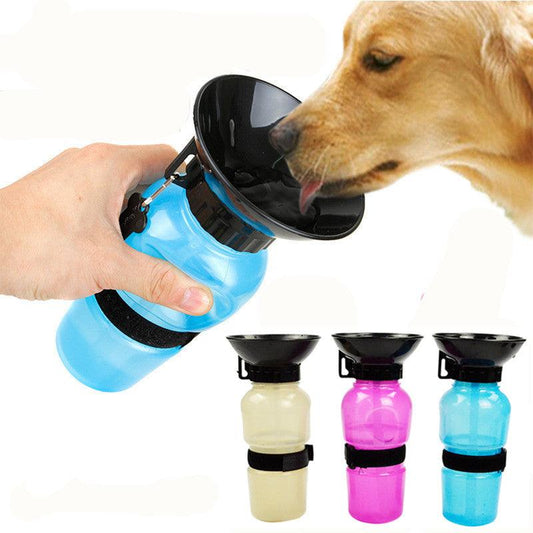 Pet Dog Drinking Water Bottle Sports Squeeze Type Puppy Cat Portable T